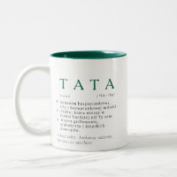 Polnischer Vater - Geschenk - TATA - Definition