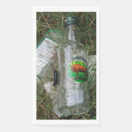 Polnischer Vodka Gasttuch Napkins Bison Grass Serviette