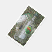 Polnischer Vodka Gasttuch Napkins Bison Grass Serviette (Ecke)