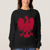 Polnischer Wappen-Adler Sweatshirt (Vorderseite)
