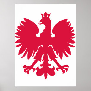 Polnischer Wappenadler Poster