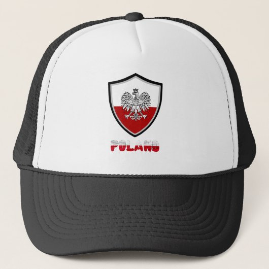 Polnischer Wapphut Truckerkappe (Vorderseite)