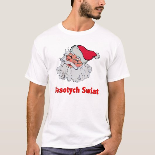 Polnischer Weihnachtsmann #2 T-Shirt (Vorderseite)