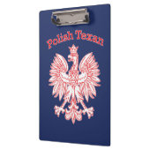 Polnischer Weißadler Klemmbrett (Links)