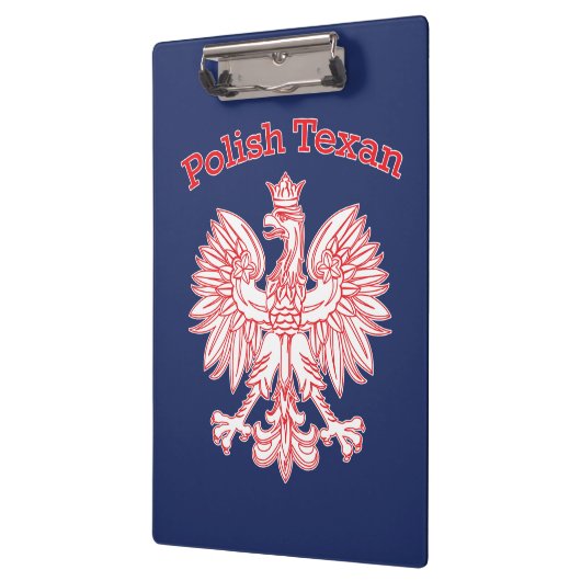 Polnischer Weißadler Klemmbrett (Links)