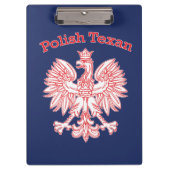Polnischer Weißadler Klemmbrett (Vorderseite)