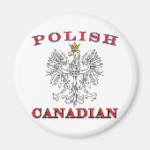 Polnischer Weißadler Magnet (Vorne)