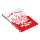 Polnischer Weißadler Notizblock (Rechte Seite)
