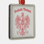 Polnischer Weißadler Ornament Aus Metall (Rechts)