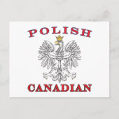 Polnischer Weißadler Postkarte (Vorderseite)