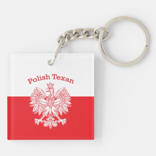 Polnischer Weißadler Schlüsselanhänger (Rückseite)