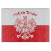 Polnischer Weißadler Schneidebrett (Vorderseite)