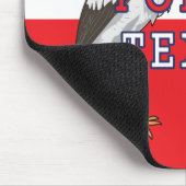 Polnischer Weißstorch Mousepad (Ecke)