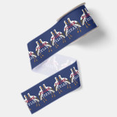 Polnischer Weißstorch Ripsband (Rückseite)