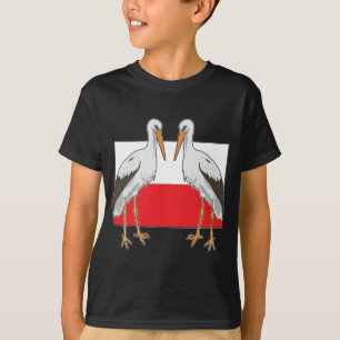 Polnischer Weißstorch T-Shirt