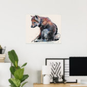 Polnischer Wolf Pup 2001 Poster (Heimbüro)