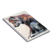 Polnischer Wolf-Welpe 2001 Notizblock (Rechte Seite)