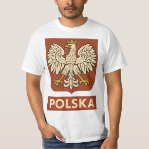 Polnisches Adler-Emblem Polska T-Shirt
