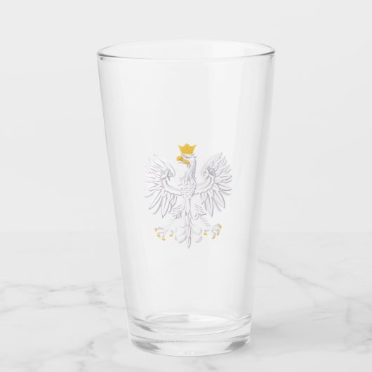 Polnisches Adlerglas Glas (Vorderseite)