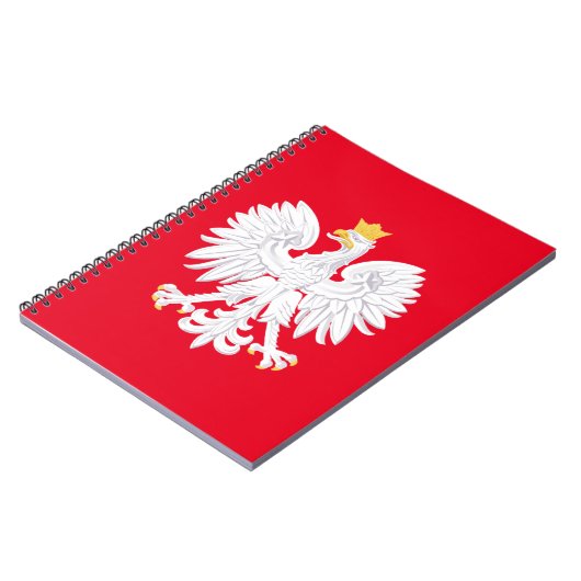 Polnisches AdlerNotebook Notizblock (Linke Seite)