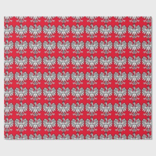 Polnisches Adlerpapier Geschenkpapier (Flach)