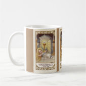 Polnisches Baby Jesus in der Krippen-Tasse Kaffeetasse (Links)