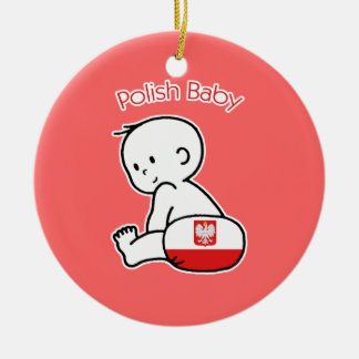 Polnisches Baby Keramikornament