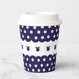 Polnisches Design traditioneller Keramiken. Pappbecher