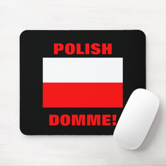 POLNISCHES DOMME! MOUSEPAD (Mit Mouse)