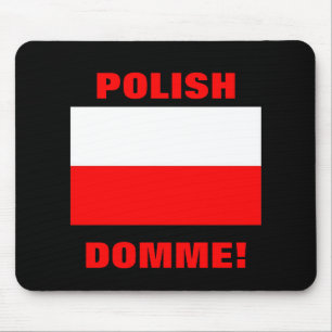 POLNISCHES DOMME! MOUSEPAD