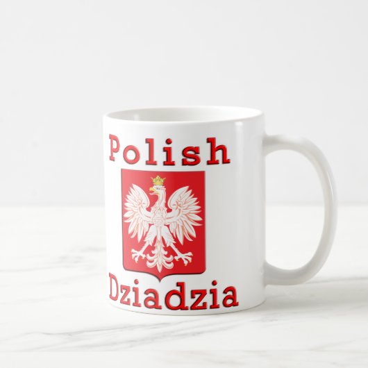 Polnisches Dziadzia Eagle Kaffeetasse (Rechts)