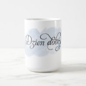 Polnisches - Dzien dobry Kaffeetasse (Mittel)