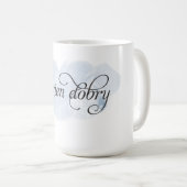 Polnisches - Dzien dobry Kaffeetasse (VorderseiteRechts)