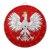 Polnisches Eagle Dartscheibe (vorne)