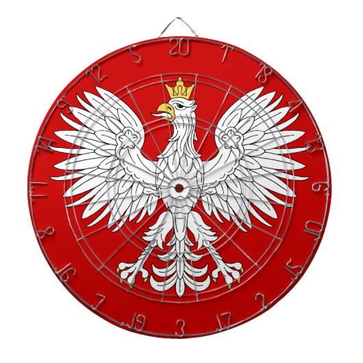 Polnisches Eagle Dartscheibe (vorne)