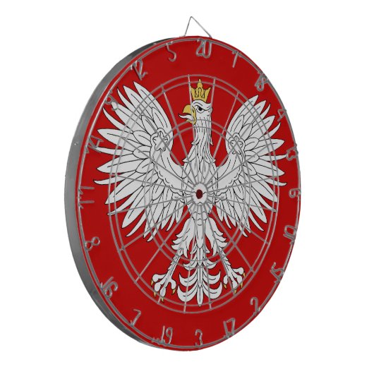 Polnisches Eagle Dartscheibe (Vorderseite Links)