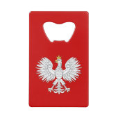 Polnisches Eagle Geldkarten Flaschenöffner (Vorderseite)