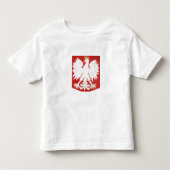 Polnisches Eagle Kleinkind T-shirt (Vorderseite)