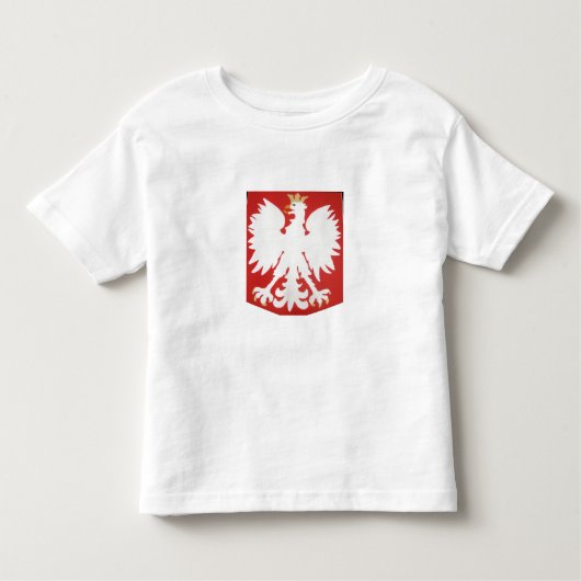 Polnisches Eagle Kleinkind T-shirt (Vorderseite)