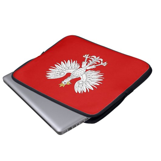 Polnisches Eagle Laptopschutzhülle (Vorne Knopf)