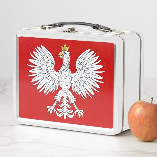 Polnisches Eagle Metall Lunch Box (Beispiel)