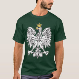Polnisches Eagle mit Goldkrone T-Shirt