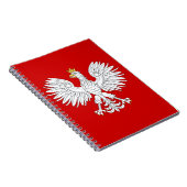 Polnisches Eagle Notizblock (Rechte Seite)