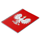 Polnisches Eagle Notizblock (Linke Seite)