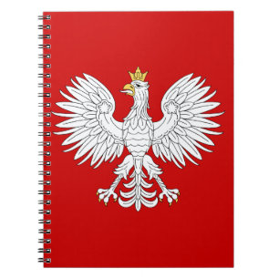 Polnisches Eagle Notizblock