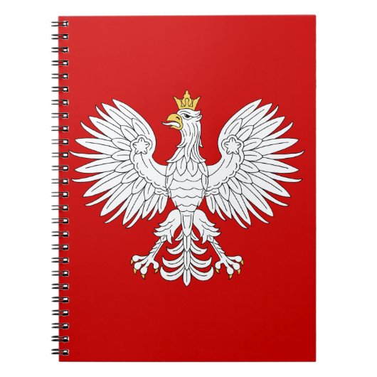 Polnisches Eagle Notizblock (Vorderseite)