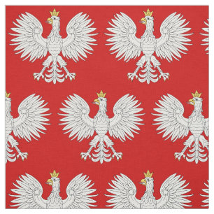 Polnisches Eagle Stoff