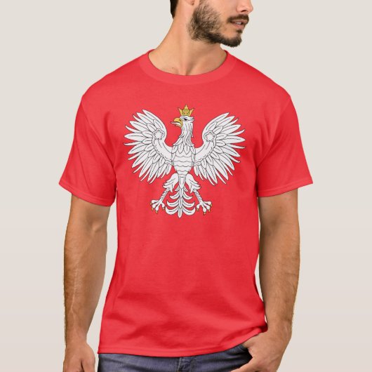 Polnisches Eagle T-Shirt (Vorderseite)