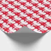 Polnisches Eagle Wrapping Paper Geschenkpapier (Ecke)