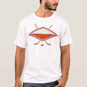 Polnisches Eis-Hockey-Flaggen-Logo T-Shirt